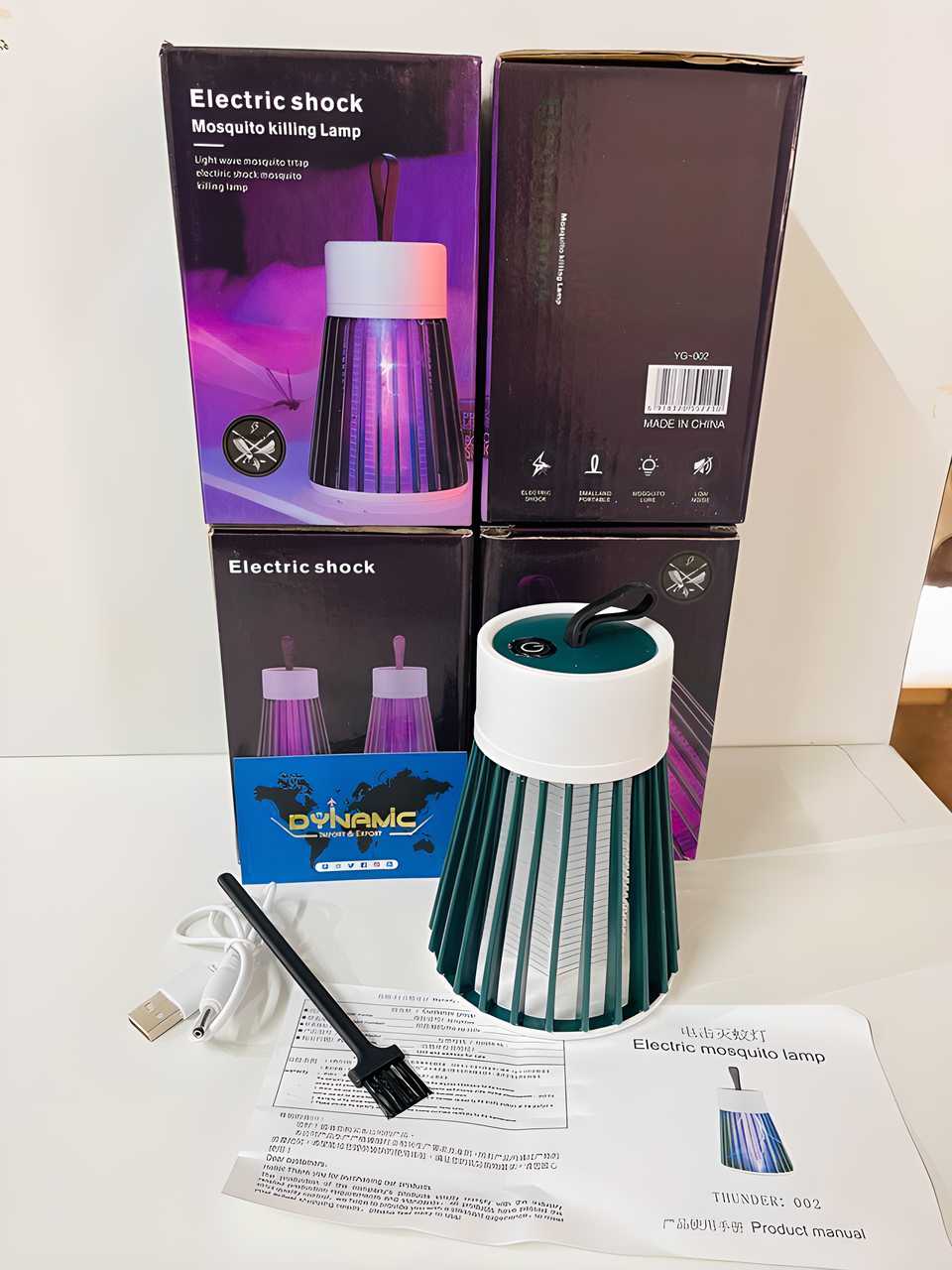 USB Electric Mosquito Killer Lamp | Silent Indoor Bug Zapper with UV Light – Safe & Portable Insect Trap