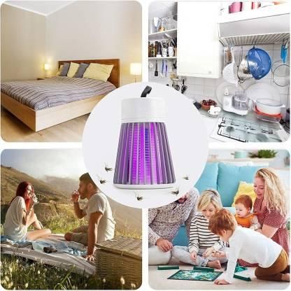 USB Electric Mosquito Killer Lamp | Silent Indoor Bug Zapper with UV Light – Safe & Portable Insect Trap